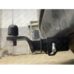 F.4012.001 BERG Фаркоп на Mitsubishi Outlander XL 2007-2012, Peugeot 4007 2008-2012, Citroen C-Crosser 2007-2012. Требуется подрезка бампера. Тип шара: E. Нагрузки: 1500/75 кг, масса фаркопа 24 