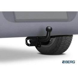 F.4713.001 BERG Фаркоп на Renault Logan 2005-2014 без снятия и подрезки бампера. Тип шара: A. Нагрузки: 1200/75 кг, масса фаркопа 13,5 кг (без электрики в комплекте)