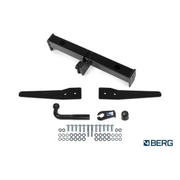 F.5812.001 BERG Фаркоп на Volkswagen Transporter T5,T6 2003-2019, Volkswagen Caravelle T5,T6 2003-2019, Volkswagen Multivan T5,T6 2003-2019 без подрезки бампера. Тип шара: A. Нагрузки: 3000/100 кг, масса ф
