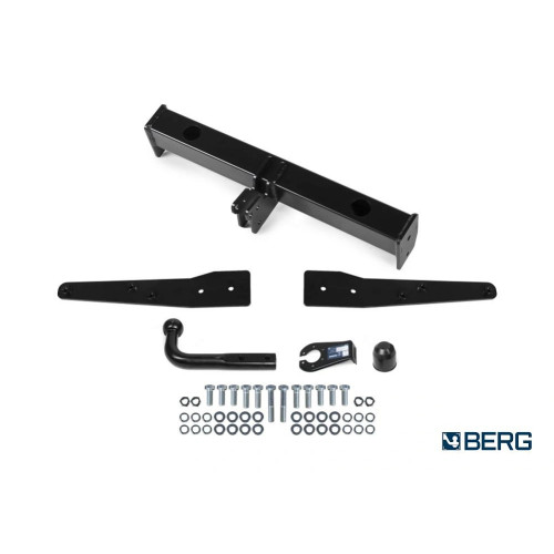 F.5812.001 BERG Фаркоп на Volkswagen Transporter T5,T6 2003-2019, Volkswagen Caravelle T5,T6 2003-2019, Volkswagen Multivan T5,T6 2003-2019 без подрезки бампера. Тип шара: A. Нагрузки: 3000/100 кг, масса фаркопа 17 кг (без электрики в комплекте)