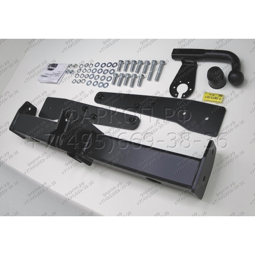 F.5812.001 BERG Фаркоп на Volkswagen Transporter T5,T6 2003-2019, Volkswagen Caravelle T5,T6 2003-2019, Volkswagen Multivan T5,T6 2003-2019 без подрезки бампера. Тип шара: A. Нагрузки: 3000/100 кг, масса фаркопа 17 кг (без электрики в комплекте)