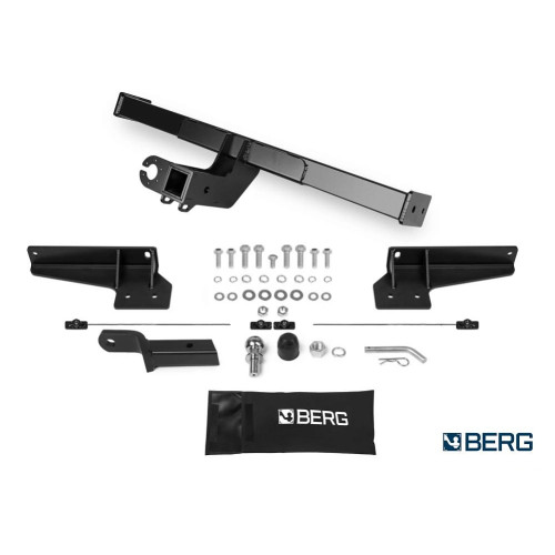 F.9411.001 BERG Фаркоп на Haval F7 2019-2024, Haval F7x 2019-2024 без снятия и подрезки бампера. Тип шара: E. Нагрузки: 1500/75 кг, масса фаркопа 21,3 кг (без электрики в комплекте)