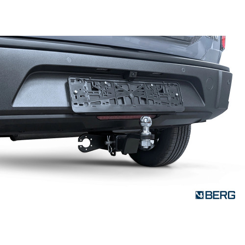 F.9415.002 BERG Фаркоп на Haval H3 2024- без снятия и подрезки бампера. Тип шара: E. Нагрузки: 1500/75 кг, масса фаркопа 19,4 кг (без электрики в комплекте)