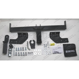 F.9415.002 BERG Фаркоп на Haval H3 2024- без снятия и подрезки бампера. Тип шара: E. Нагрузки: 1500/75 кг, масса фаркопа 19,4 кг (без электрики в комплекте)