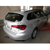 F134A GALIA Полностью оцинкованный фаркоп на FIAT Tipo универсал 2016-. Подрозетник убирается за бампер. Тип шара: A. Невидимый вырез бампера. Нагрузки: 1600/100 кг, масса фаркопа 15,52 кг