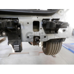 F142V GALIA Полностью оцинкованный фаркоп на Ford Tourneo Courier 2023-, Ford Transit Courier 2023-. Подрозетник убирается за бампер. Тип шара: AV (вертикальное быстросъе
