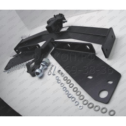 FA 0110-E Бизон Фаркоп на Jeep Cherokee KK 2008-2013, Dodge Nitro 2007-2011 без подрезки бампера. Тип шара: E (легкосъемный шар под квадрат). Нагрузки: 3200/120 кг. Не компле