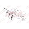 FA 0570-E Бизон Фаркоп на Volkswagen Amarok 2010-2022 без подрезки бампера. Тип шара: E (легкосъемный шар под квадрат). Нагрузки: 3200/120 кг. Не комплектуется электрикой