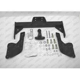 FD 26 AVTOS Фаркоп на Ford Transit фургон 2000-2014 без подрезки бампера. Тип шара: F. Нагрузки: 2000/100 кг, масса фаркопа 19,5 кг (без электрики в комплекте)