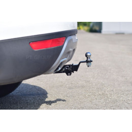 GEA-18-991122.00 PT GROUP Фаркоп на Geely Atlas 2018-2021 без подрезки бампера. Тип шара: E (легкосъемный шар под квадрат). Нагрузки: 1500/75 кг, масса фаркопа 18,7 кг (бе