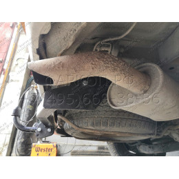 H.T52.A HALTY Фаркоп на Toyota Granvia 1995-2004, Toyota Grand Hiace 1999-2002, Toyota Hiace H12, H22, H18, H28 1995-2005 без подрезки бампера. Тип шара: A. Нагрузки: 750/75 кг, масса фаркопа 14,8 к