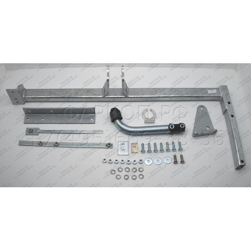 H041A GALIA Полностью оцинкованный фаркоп на Honda Odyssey RA1-RA5 1994-1999, кроме авто с волнистым бампером, Honda Shuttle 1994-1999. Тип шара: A. Без выреза бампера. Нагрузки: 1400/50 кг, масса фаркопа 22,01 кг