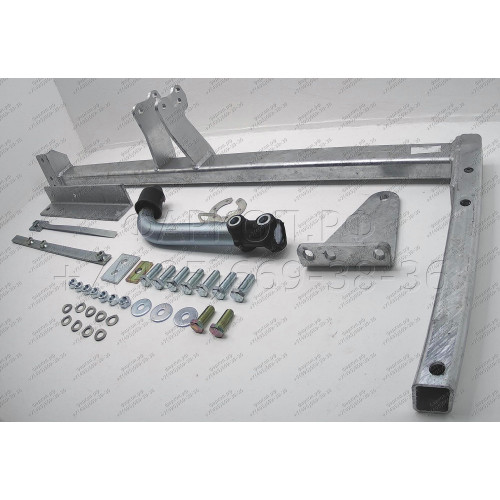 H041A GALIA Полностью оцинкованный фаркоп на Honda Odyssey RA1-RA5 1994-1999, кроме авто с волнистым бампером, Honda Shuttle 1994-1999. Тип шара: A. Без выреза бампера. Нагрузки: 1400/50 кг, масса фаркопа 22,01 кг