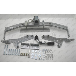 H047C GALIA Полностью оцинкованный фаркоп на Hyundai Starex 6 и 9 местные 1997-2008. Тип шара: C (горизонтальный съемный). Без выреза бампера. Нагрузки: 1500/75 кг,