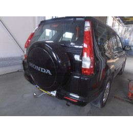 H050A GALIA Полностью оцинкованный фаркоп на Honda CR-V 2002-2007. Особенности: запасное колесо на задней двери. Тип шара: A. Установка без снятия и выреза 