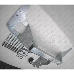 H050A GALIA Полностью оцинкованный фаркоп на Honda CR-V 2002-2007. Особенности: запасное колесо на задней двери. Тип шара: A. Установка без снятия и выреза 