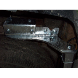 H060C GALIA Полностью оцинкованный фаркоп на Hyundai Santa Fe 2001-2006, в т.ч. Santa Fe Classic 2007-2013. Тип шара: C (горизонтальный съемный). Установка без снятия и выр