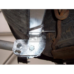 H060C GALIA Полностью оцинкованный фаркоп на Hyundai Santa Fe 2001-2006, в т.ч. Santa Fe Classic 2007-2013. Тип шара: C (горизонтальный съемный). Установка без снятия и выр