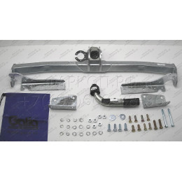 H060C GALIA Полностью оцинкованный фаркоп на Hyundai Santa Fe 2001-2006, в т.ч. Santa Fe Classic 2007-2013. Тип шара: C (горизонтальный съемный). Установка без снятия и выр