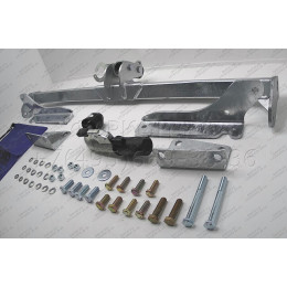 H060C GALIA Полностью оцинкованный фаркоп на Hyundai Santa Fe 2001-2006, в т.ч. Santa Fe Classic 2007-2013. Тип шара: C (горизонтальный съемный). Установка без снятия и выр