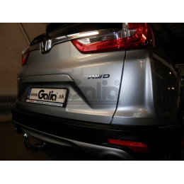 H105C GALIA Полностью оцинкованный фаркоп на Honda CR-V V 2017-2022. Тип шара: C (горизонтальный съемный). Невидимый вырез бампера. Нагрузки: 2000/100 кг, масса 