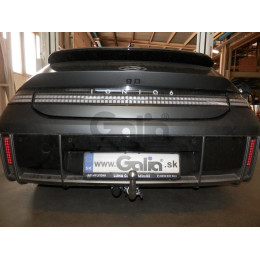 H113C GALIA Полностью оцинкованный фаркоп на Hyundai Ioniq 6 2022-. Подрозетник убирается за бампер. Тип шара: C (горизонтальный съемный). Невидимый вырез 