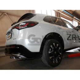 H114A GALIA Полностью оцинкованный фаркоп на Honda ZR-V 2023-. Подрозетник убирается за бампер. Тип шара: A. Невидимый вырез бампера. Нагрузки: 1000/75 кг, ма