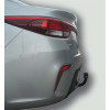 H228-A Лидер-плюс ТСУ для Hyundai Solaris 2 седан 2017-2022, Kia Rio 4 седан 2017-2020 без снятия и выреза бампера. Нагрузки: 1200/75 кг, масса фаркопа 14,1 кг (без электрики в комплекте)