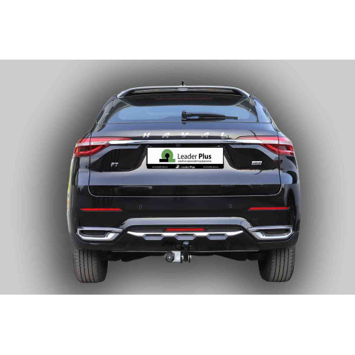 H302-A Лидер-плюс ТСУ для Haval F7 2019-2024, Haval F7x 2019-2024 без выреза бампера. Нагрузки: 1500/75 кг, масса фаркопа 18,1 кг, требуется 2 сверления (без электрики в комплекте)
