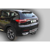 H302-A Лидер-плюс ТСУ для Haval F7 2019-2024, Haval F7x 2019-2024 без выреза бампера. Нагрузки: 1500/75 кг, масса фаркопа 18,1 кг, требуется 2 сверления (без электрики в комплекте)
