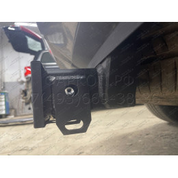 HSF-21-991122.00 PT GROUP Фаркоп на Hyundai Santa Fe IV рестайлинг 2021-2023, Kia Sorento 2020-2024 без подрезки бампера. Тип шара: E (легкосъемный шар под квадрат). Нагрузки: 280