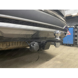 HSF-21-991122.00 PT GROUP Фаркоп на Hyundai Santa Fe IV рестайлинг 2021-2023, Kia Sorento 2020-2024 без подрезки бампера. Тип шара: E (легкосъемный шар под квадрат). Нагрузки: 280