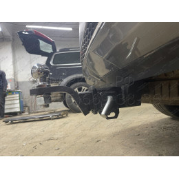 HSF-21-991122.00 PT GROUP Фаркоп на Hyundai Santa Fe IV рестайлинг 2021-2023, Kia Sorento 2020-2024 без подрезки бампера. Тип шара: E (легкосъемный шар под квадрат). Нагрузки: 280
