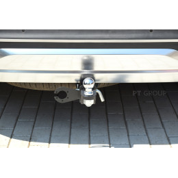 HSF-21-991122.00 PT GROUP Фаркоп на Hyundai Santa Fe IV рестайлинг 2021-2023, Kia Sorento 2020-2024 без подрезки бампера. Тип шара: E (легкосъемный шар под квадрат). Нагрузки: 280