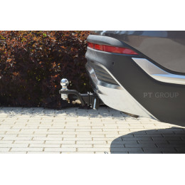 HSF-21-991122.00 PT GROUP Фаркоп на Hyundai Santa Fe IV рестайлинг 2021-2023, Kia Sorento 2020-2024 без подрезки бампера. Тип шара: E (легкосъемный шар под квадрат). Нагрузки: 280