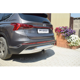 HSF-21-991122.00 PT GROUP Фаркоп на Hyundai Santa Fe IV рестайлинг 2021-2023, Kia Sorento 2020-2024 без подрезки бампера. Тип шара: E (легкосъемный шар под квадрат). Нагрузки: 280