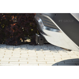 HSF-21-991122.00 PT GROUP Фаркоп на Hyundai Santa Fe IV рестайлинг 2021-2023, Kia Sorento 2020-2024 без подрезки бампера. Тип шара: E (легкосъемный шар под квадрат). Нагрузки: 280