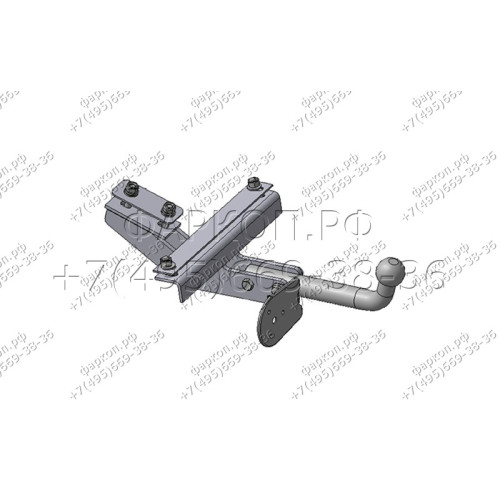 HY 14 AVTOS Фаркоп на Hyundai Matrix 2001-2010 без подрезки бампера. Тип шара: A. Нагрузки: 800/50 кг, масса фаркопа 10,5 кг (без электрики в комплекте)