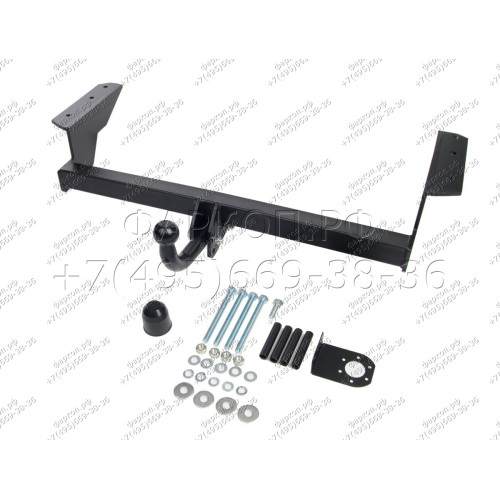 H.H09.A HALTY Фаркоп на Honda Stepwagon 2WD/4WD 2001-2005 без подрезки бампера. Тип шара: A. Нагрузки: 750/75 кг, масса фаркопа 13,4 кг
