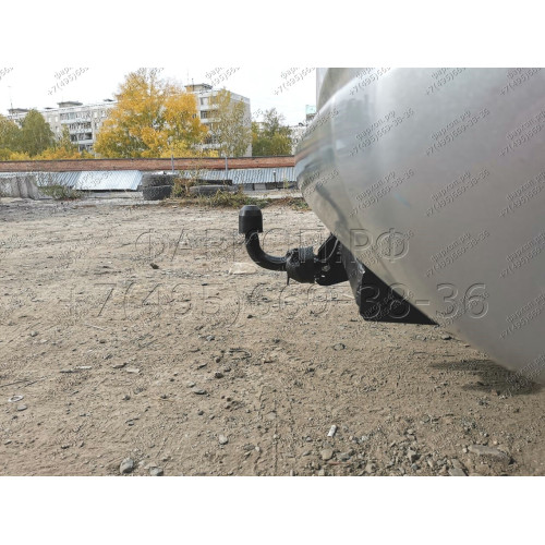 H.H09.A HALTY Фаркоп на Honda Stepwagon 2WD/4WD 2001-2005 без подрезки бампера. Тип шара: A. Нагрузки: 750/75 кг, масса фаркопа 13,4 кг
