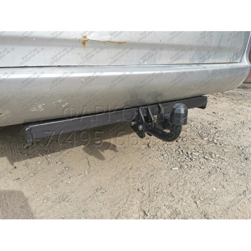 H.H09.A HALTY Фаркоп на Honda Stepwagon 2WD/4WD 2001-2005 без подрезки бампера. Тип шара: A. Нагрузки: 750/75 кг, масса фаркопа 13,4 кг