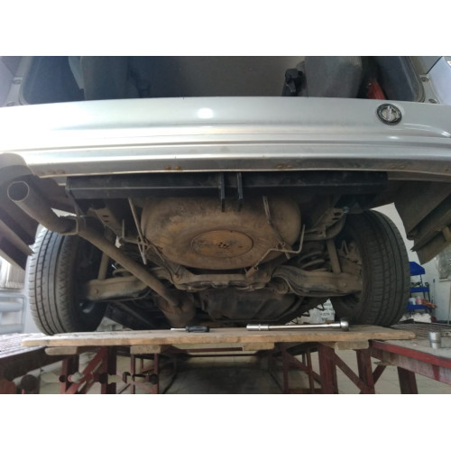 H.H09.A HALTY Фаркоп на Honda Stepwagon 2WD/4WD 2001-2005 без подрезки бампера. Тип шара: A. Нагрузки: 750/75 кг, масса фаркопа 13,4 кг
