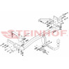 I-026 STEINHOF Фаркоп на Infiniti QX70 2014-2017, Infiniti QX50 2014-2018, Infiniti FX 2009-2014, Infiniti EX 2008-2014. Требуется подрезка бампера. Тип шара: A. Нагрузки: 2200/100 кг, масса фаркопа 27,95 кг (без электрики в комплекте)