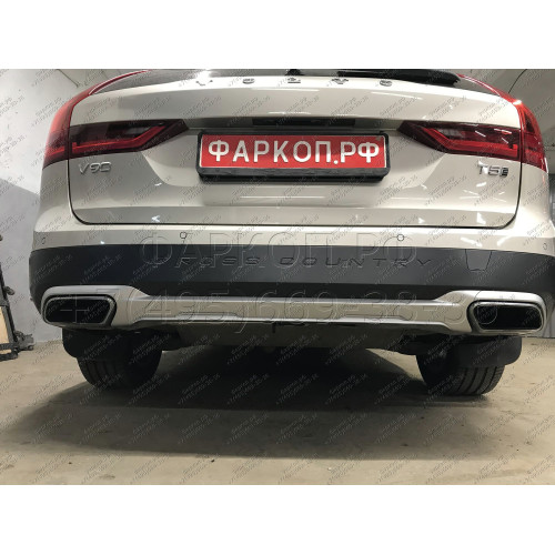 320167600001 WESTFALIA Фаркоп на Volvo V90 Cross Country 2016-. Съемное вертикальное крепление шара (на ключе). Невидимый вырез в бампере. Нагрузки 2200/150 кг, масса фаркопа 23 кг