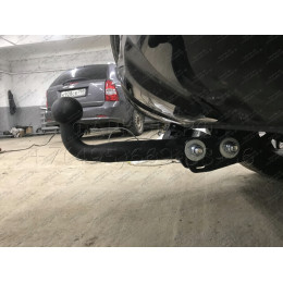 HV 03 AVTOS Фаркоп на Haval F7 2019-2024, Haval F7x 2019-2024 без снятия и подрезки бампера. Тип шара: A. Нагрузки: 1500/100 кг, масса фаркопа 17 кг (без электрики в компле