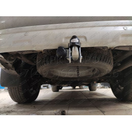 T065A GALIA Полностью оцинкованный фаркоп на Toyota Land Cruiser Prado J120 2003-2009, J150 2009-2023, Lexus GX 470 2003-2009, GX 460 2009-2023. Тип шара: A. Невидимый вырез бампера. Нагрузк