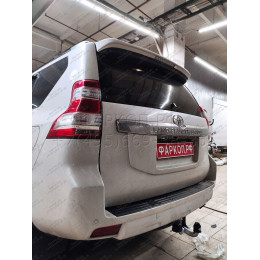 T065A GALIA Полностью оцинкованный фаркоп на Toyota Land Cruiser Prado J120 2003-2009, J150 2009-2023, Lexus GX 470 2003-2009, GX 460 2009-2023. Тип шара: A. Невидимый вырез бампера. Нагрузк