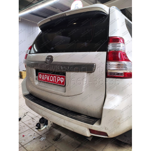 T065A GALIA Полностью оцинкованный фаркоп на Toyota Land Cruiser Prado J120 2003-2009, J150 2009-2023, Lexus GX 470 2003-2009, GX 460 2009-2023. Тип шара: A. Невидимый вырез бампера. Нагрузки: 3000/120 кг, масса фаркопа 5,62 кг