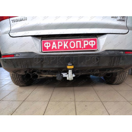 92711-A MOTODOR Фаркоп с оцинкованным шаром на Skoda Kodiaq 2017-2023 (требуется подрезка бампера), Volkswagen Tiguan II 2016-2024 (без выреза в бампере), Volkswagen Tiguan 2007-2016 (тр