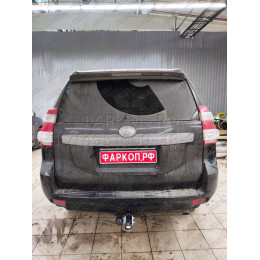 T065A GALIA Полностью оцинкованный фаркоп на Toyota Land Cruiser Prado J120 2003-2009, J150 2009-2023, Lexus GX 470 2003-2009, GX 460 2009-2023. Тип шара: A. Невидимый вырез бампера. Нагрузк